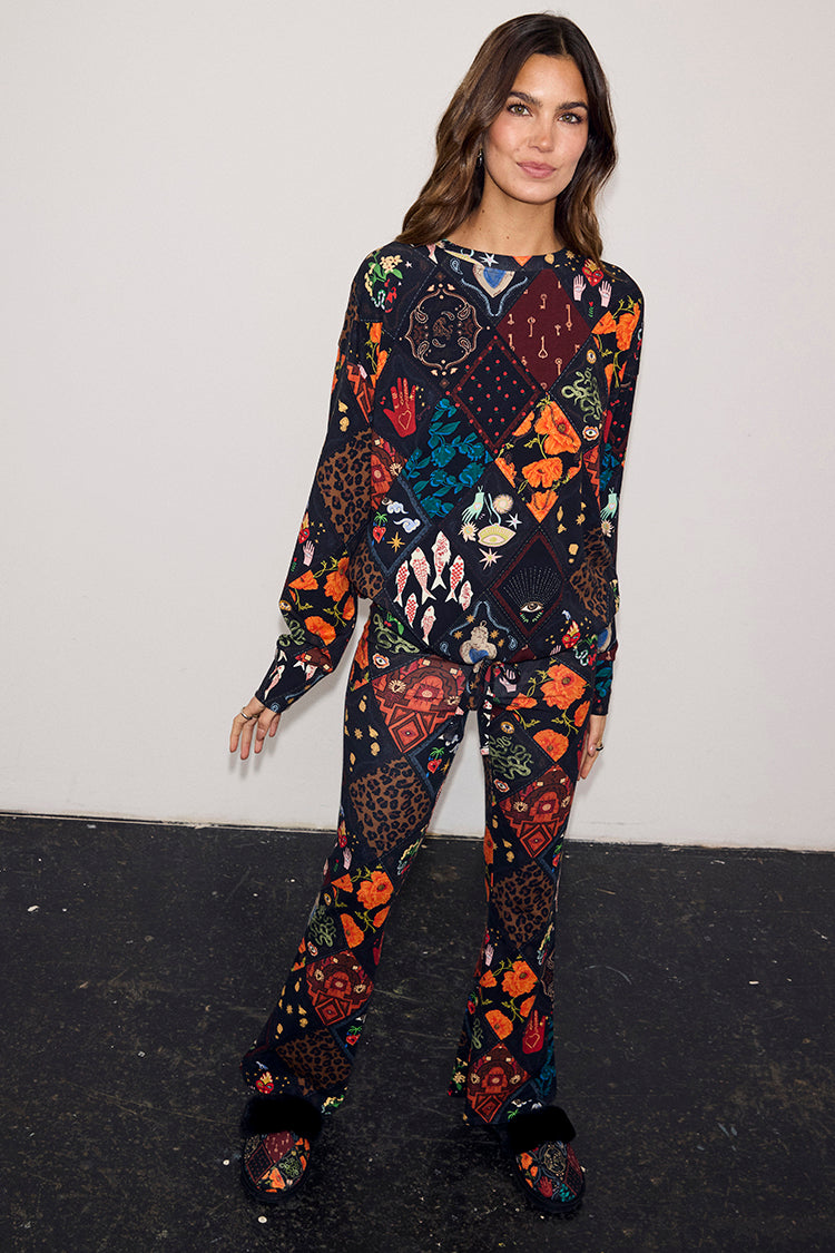 Night Garden Jersey Pyjamas