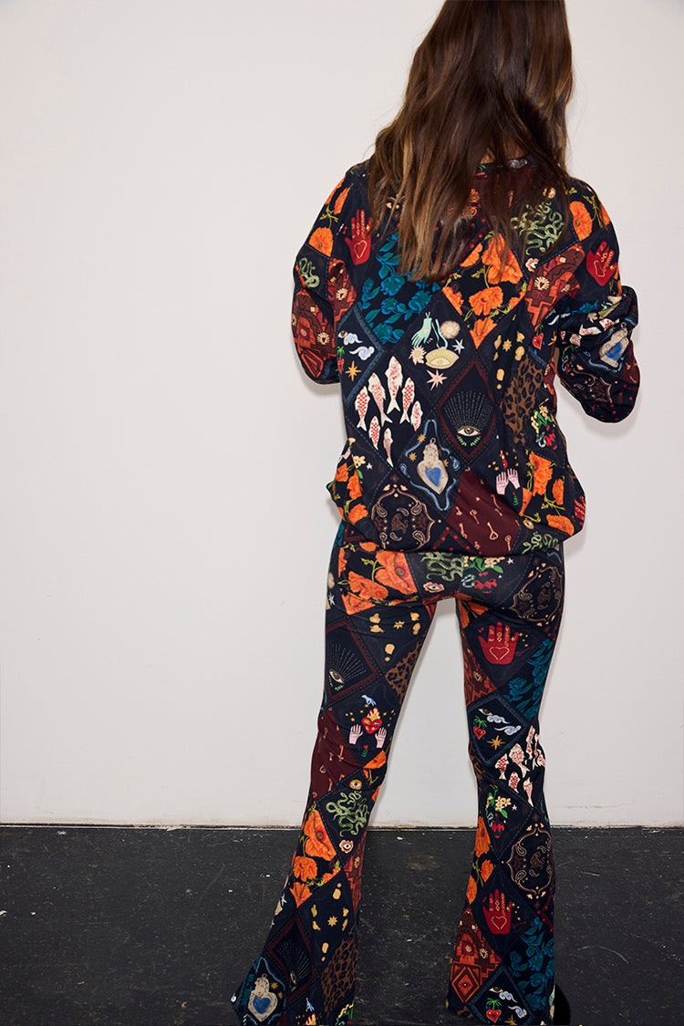 Night Garden Jersey Pyjamas