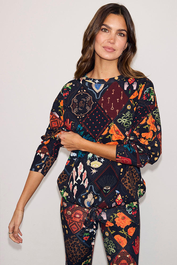 Night Garden Jersey Pyjamas