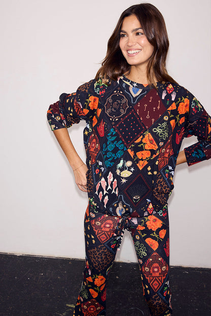 Night Garden Jersey Pyjamas