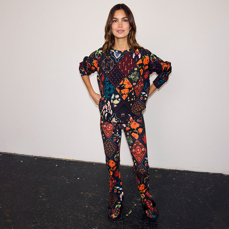 Night Garden Jersey Pyjamas